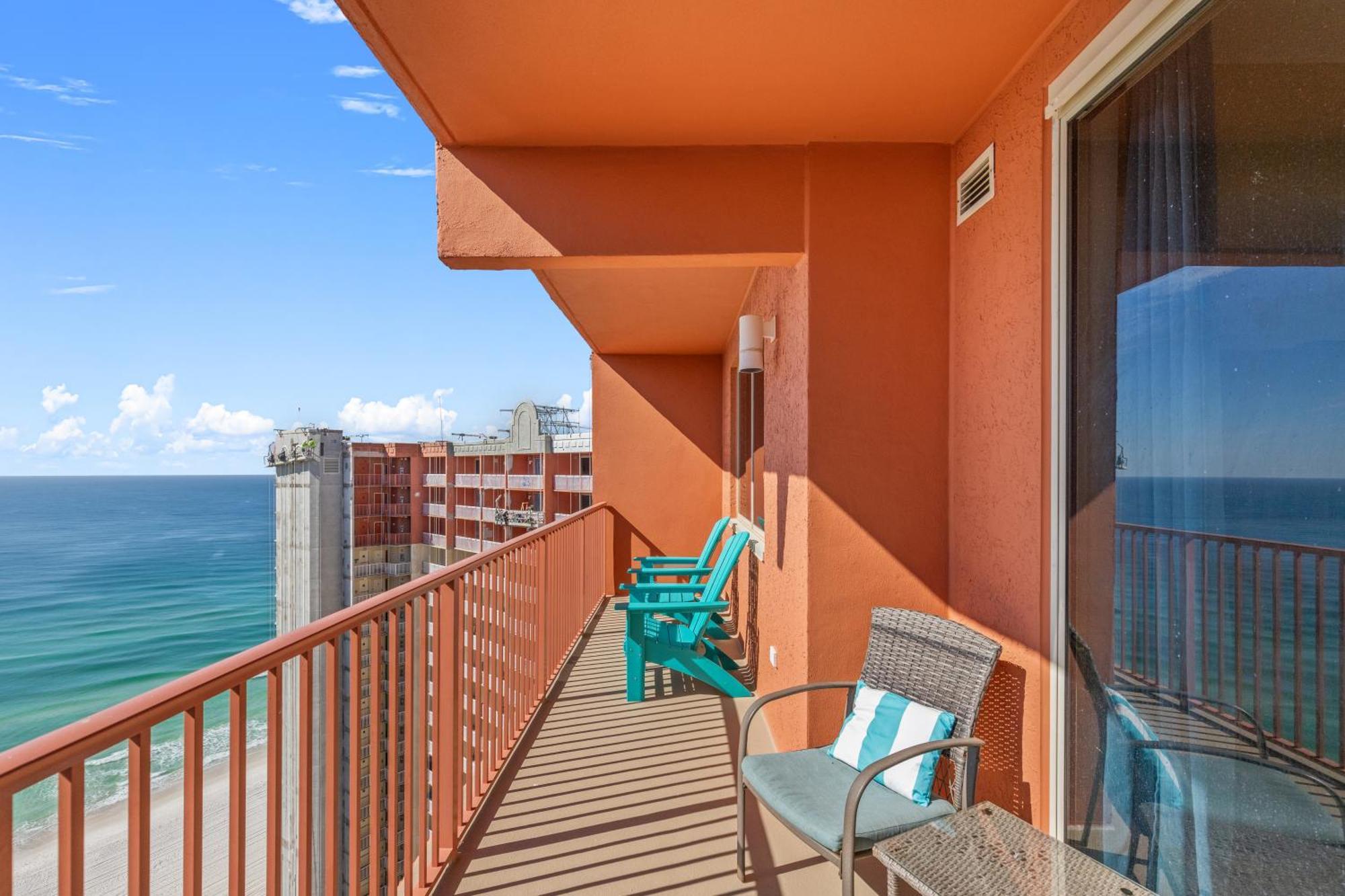 Penthouse With Beautiful Beach Views! 1 Bedroom, 2 Bathroom Penthouse! Panama City Beach Zewnętrze zdjęcie