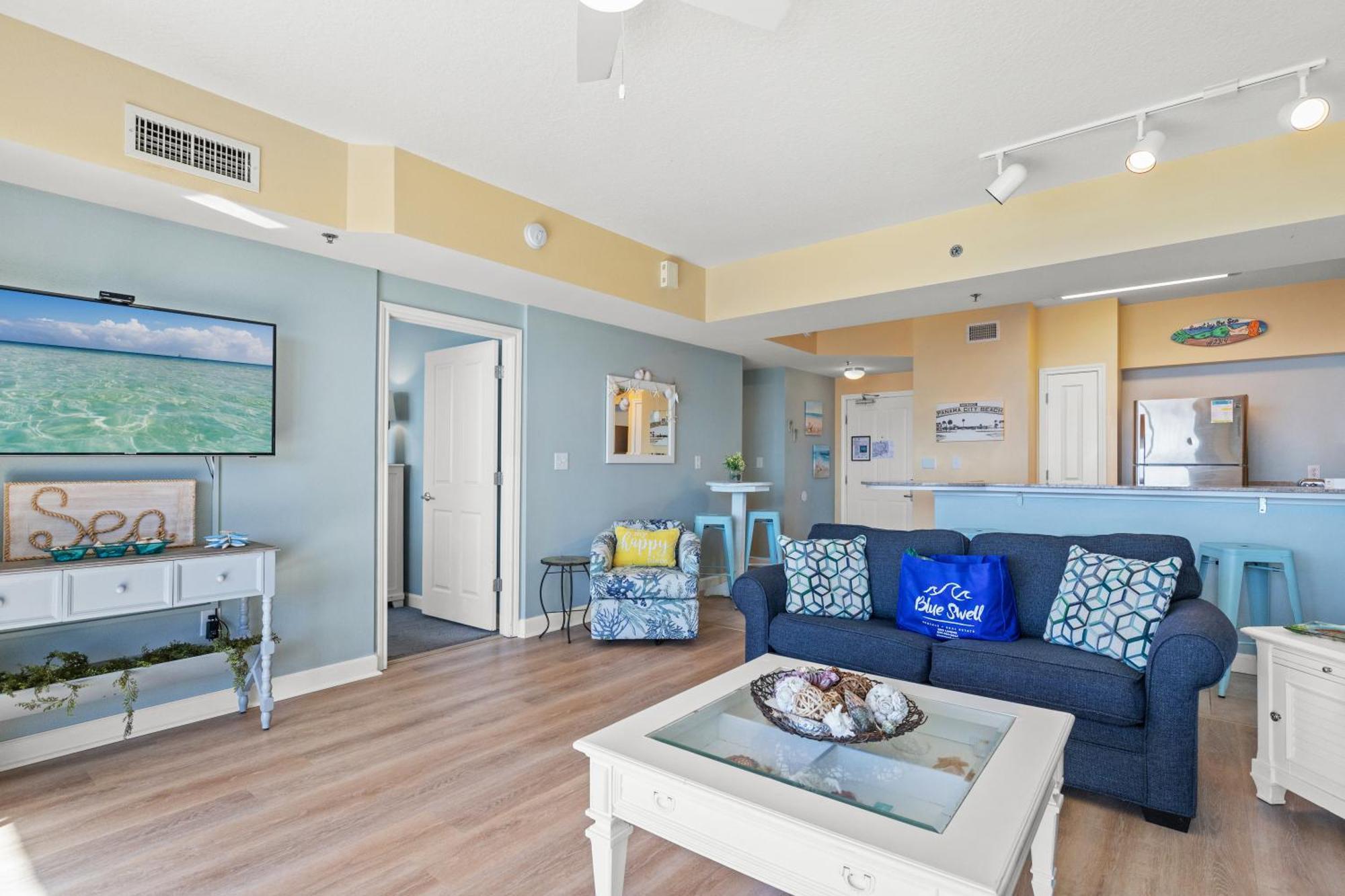 Penthouse With Beautiful Beach Views! 1 Bedroom, 2 Bathroom Penthouse! Panama City Beach Zewnętrze zdjęcie