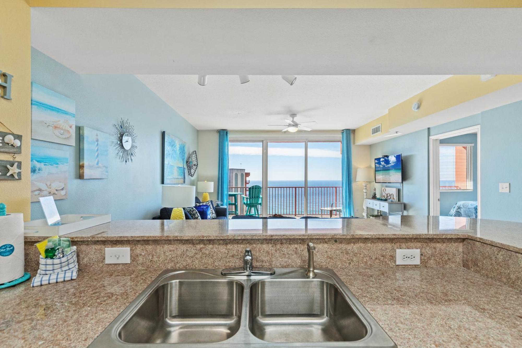 Penthouse With Beautiful Beach Views! 1 Bedroom, 2 Bathroom Penthouse! Panama City Beach Zewnętrze zdjęcie