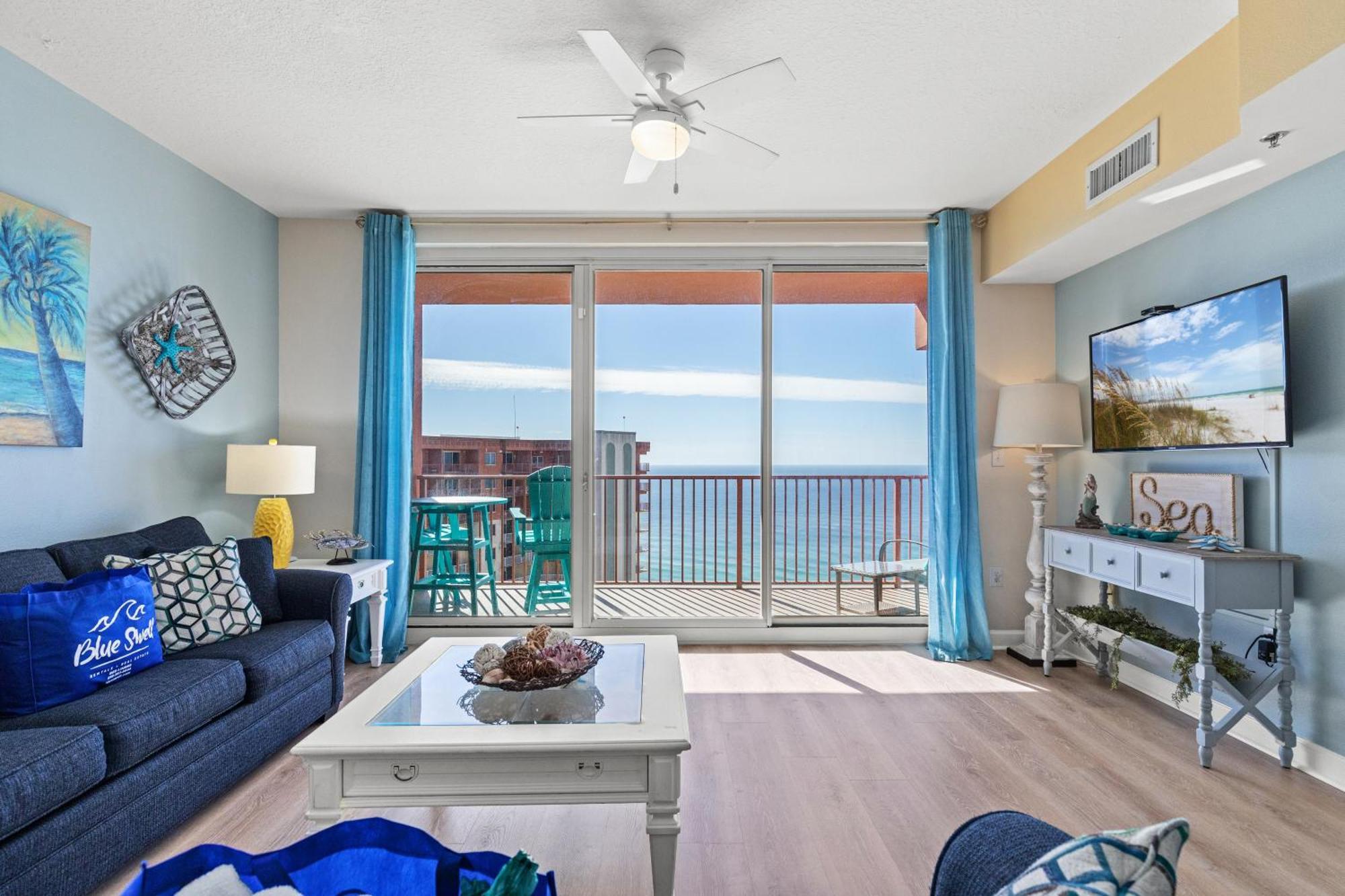Penthouse With Beautiful Beach Views! 1 Bedroom, 2 Bathroom Penthouse! Panama City Beach Zewnętrze zdjęcie